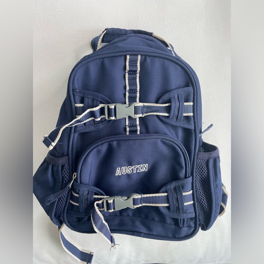 Pottery Barn Kids Mini Backpack (personalized with AUSTIN)